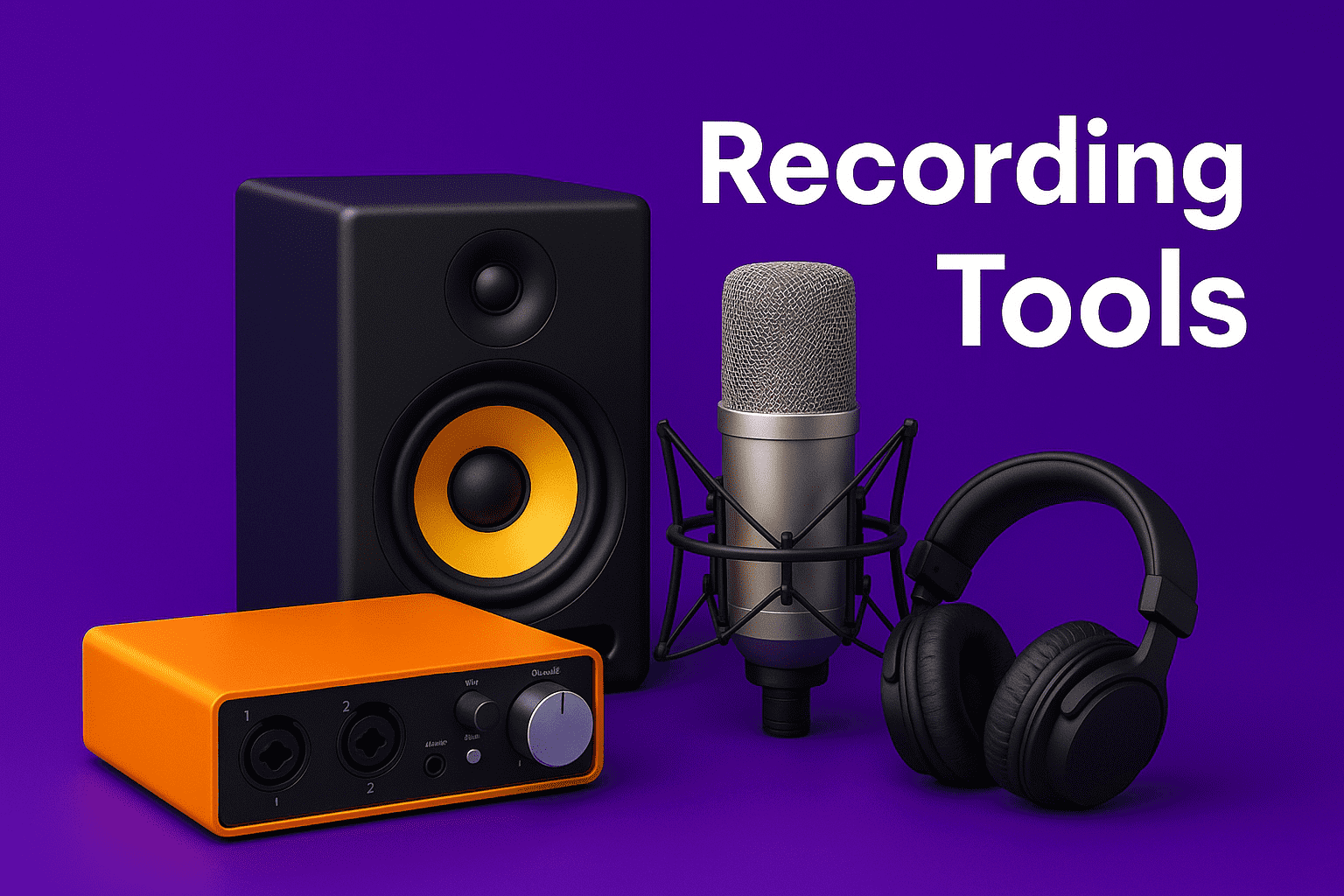 دليل عملي لاختيار أفضل معدات الاستوديو المنزلي بجودة احترافية وميزانية اقتصادية